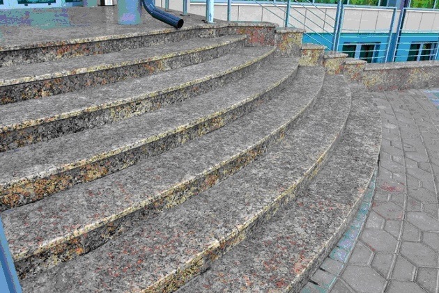 лестницы и ступени из гранита