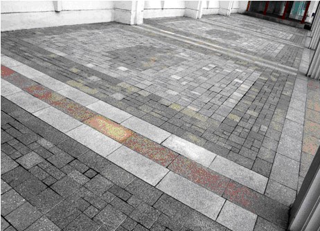 мощение гранитом